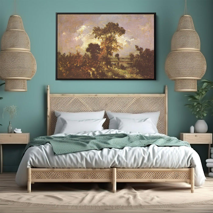 The Little Fisherman by Theodore Rousseau - Canvas Artwork