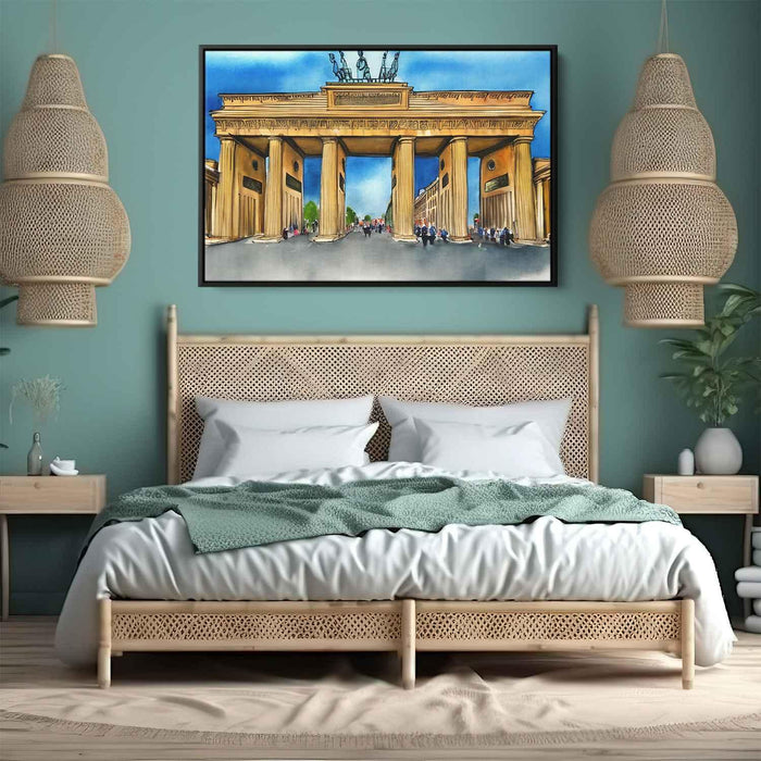 Watercolor Brandenburg Gate #120 - Kanvah