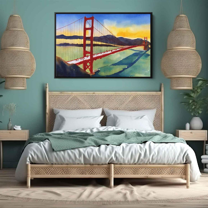 Watercolor Golden Gate Bridge #125 - Kanvah