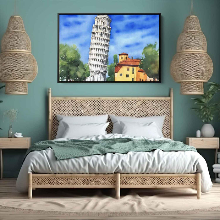 Watercolor Leaning Tower of Pisa #120 - Kanvah