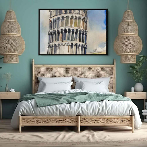 Watercolor Leaning Tower of Pisa #129 - Kanvah
