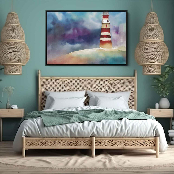 Watercolor Lighthouse #120 - Kanvah