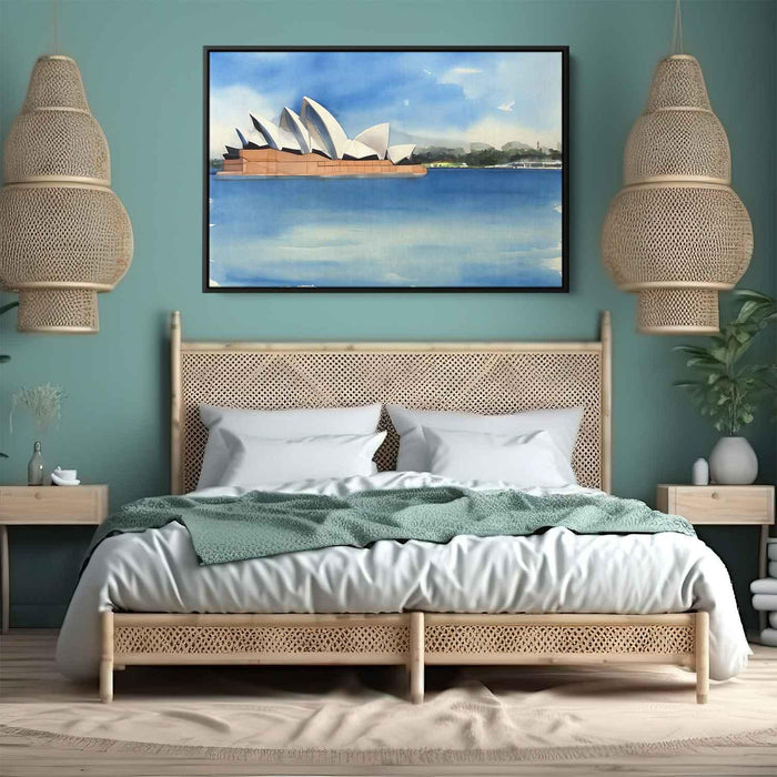 Watercolor Sydney Opera House #119 - Kanvah