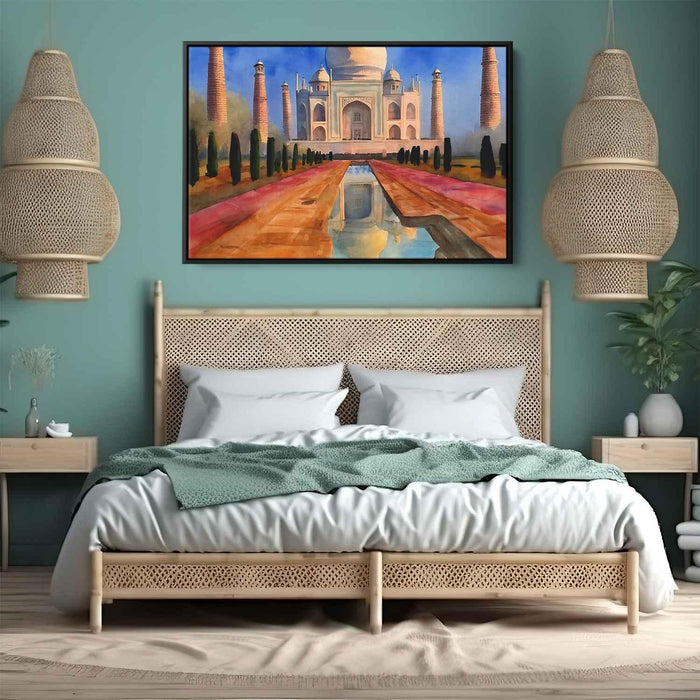 Watercolor Taj Mahal #109 - Kanvah