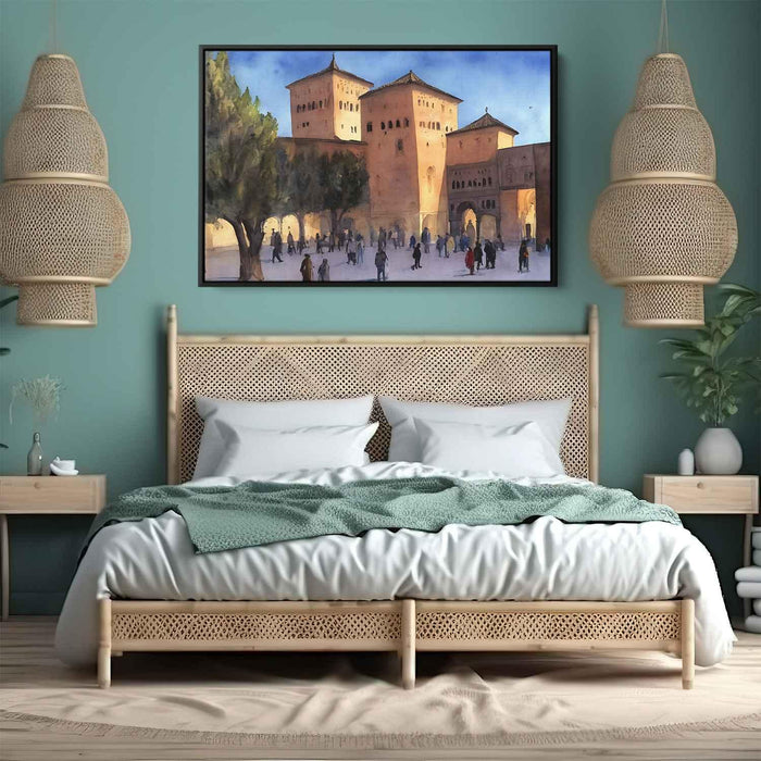 Watercolor Alhambra #109 - Kanvah