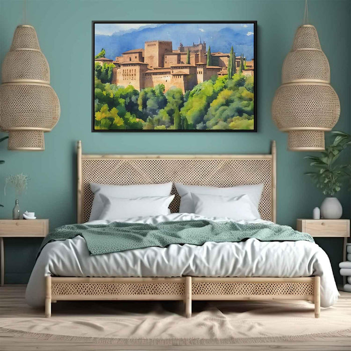 Watercolor Alhambra #120 - Kanvah