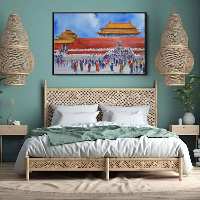 Watercolor Forbidden City #129 - Kanvah