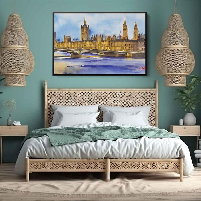 Watercolor Palace of Westminster #109 - Kanvah