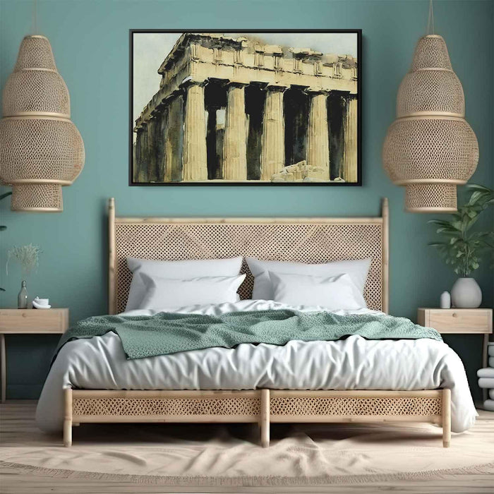 Watercolor Parthenon #120 - Kanvah