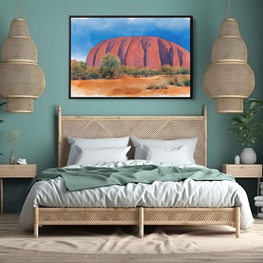Watercolor Uluru #120 - Kanvah