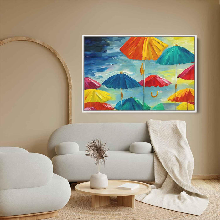 Abstract Beach Umbrellas #109 - Kanvah