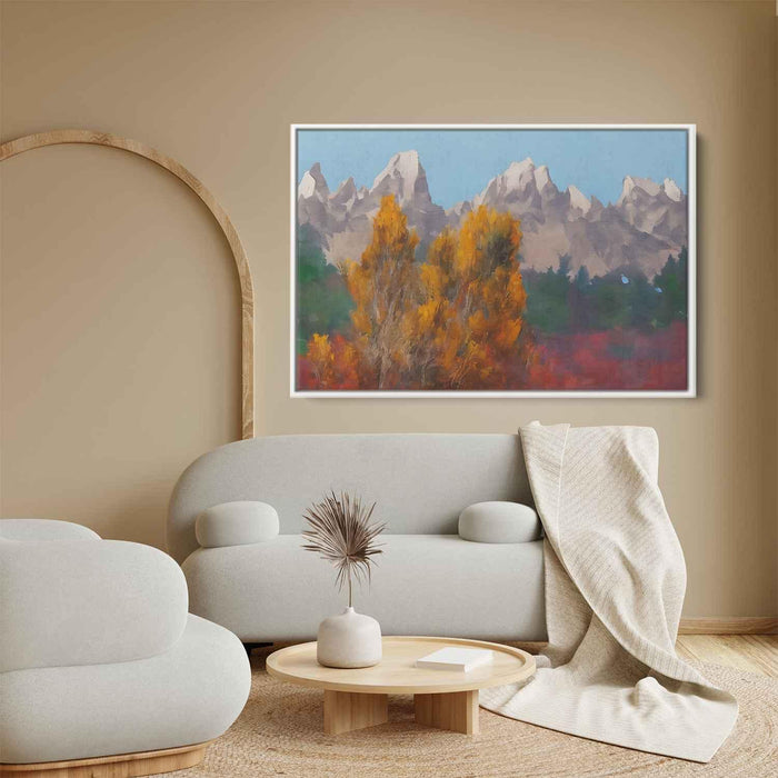 Abstract Grand Tetons #125 - Kanvah