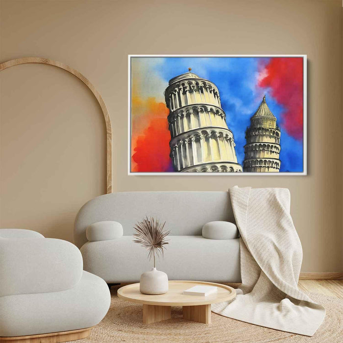 Abstract Leaning Tower of Pisa #120 - Kanvah