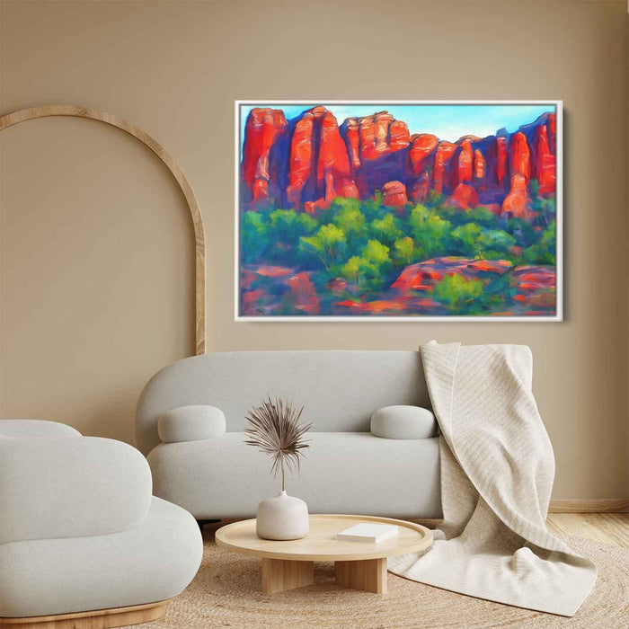 Abstract Sedona Red Rocks #125 - Kanvah