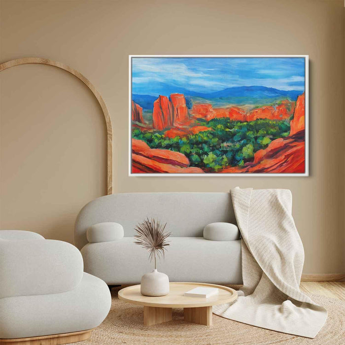 Abstract Sedona Red Rocks #138 - Kanvah