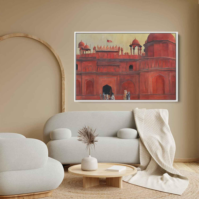 Abstract Red Fort #109 - Kanvah