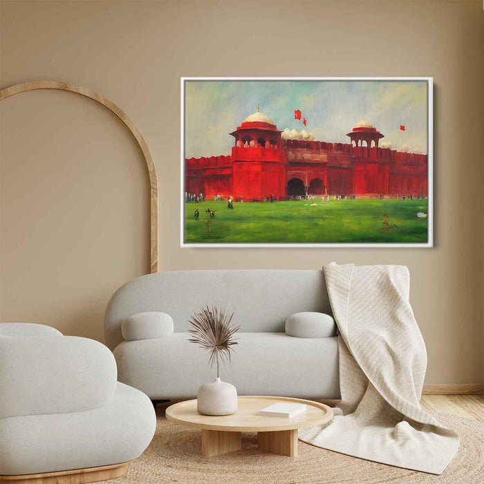 Abstract Red Fort #119 - Kanvah