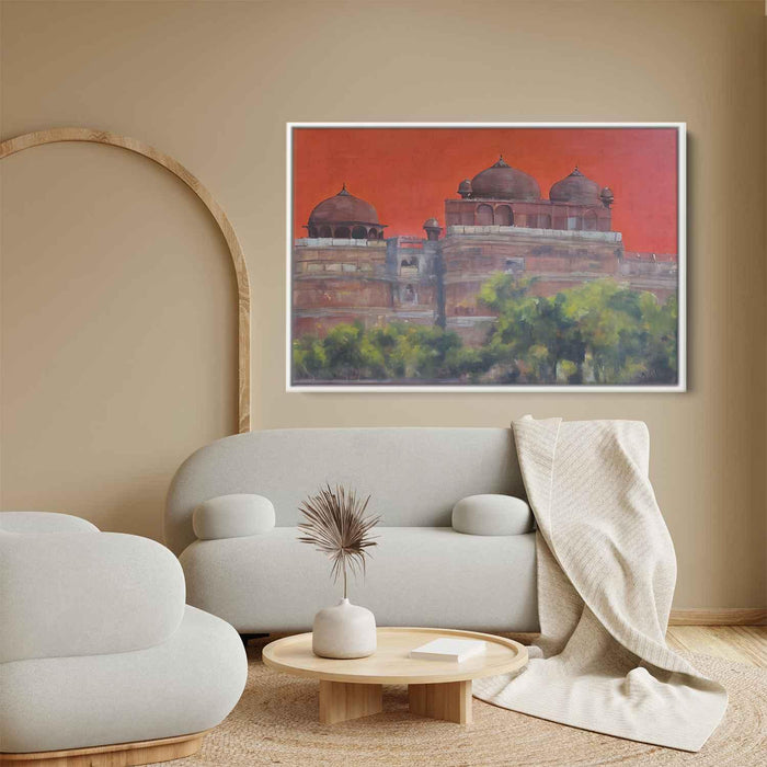 Abstract Red Fort #125 - Kanvah