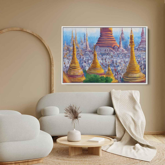 Abstract Shwedagon Pagoda #116 - Kanvah