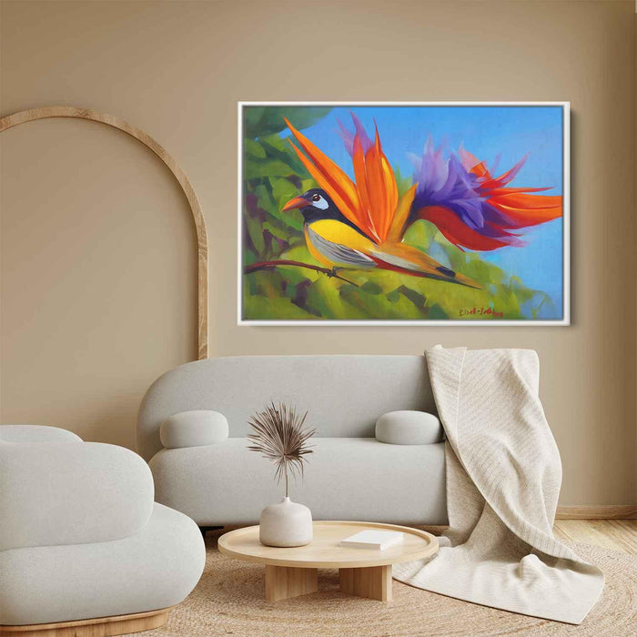 Acrylic Birds of Paradise #120 - Kanvah