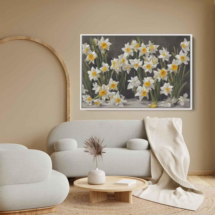 Contemporary Oil Daffodils #116 - Kanvah