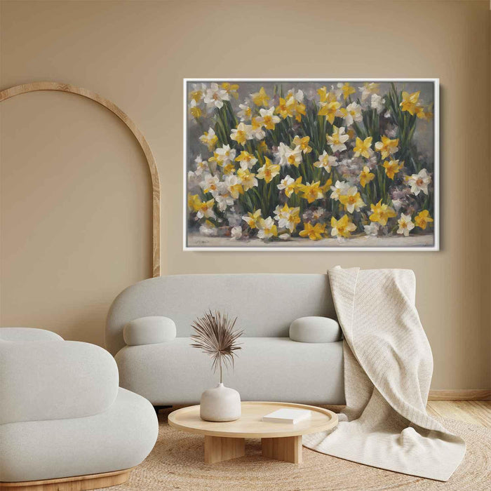 Contemporary Oil Daffodils #125 - Kanvah