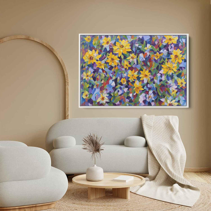 Cubist Oil Daffodils #109 - Kanvah