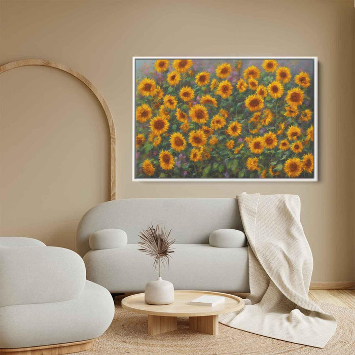 Enchanting Abstract Sunflowers #104 - Kanvah