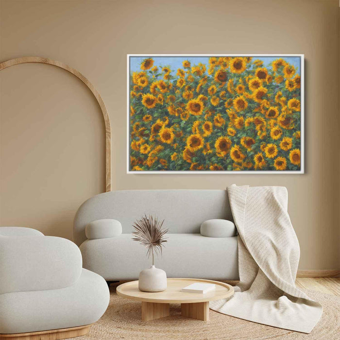 Enchanting Abstract Sunflowers #119 - Kanvah