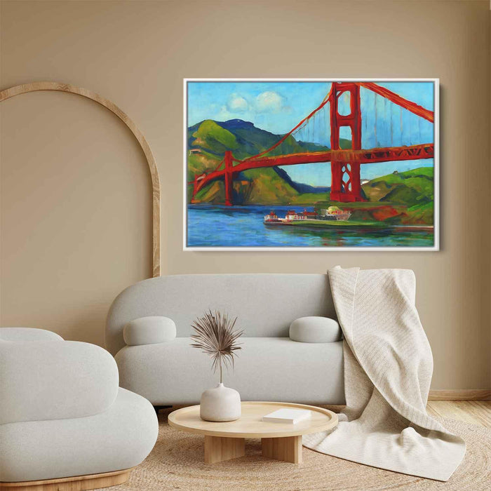 Impressionism Golden Gate Bridge #104 - Kanvah