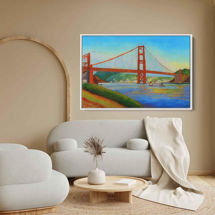 Impressionism Golden Gate Bridge #125 - Kanvah