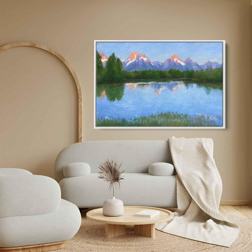 Impressionism Grand Tetons #137 - Kanvah