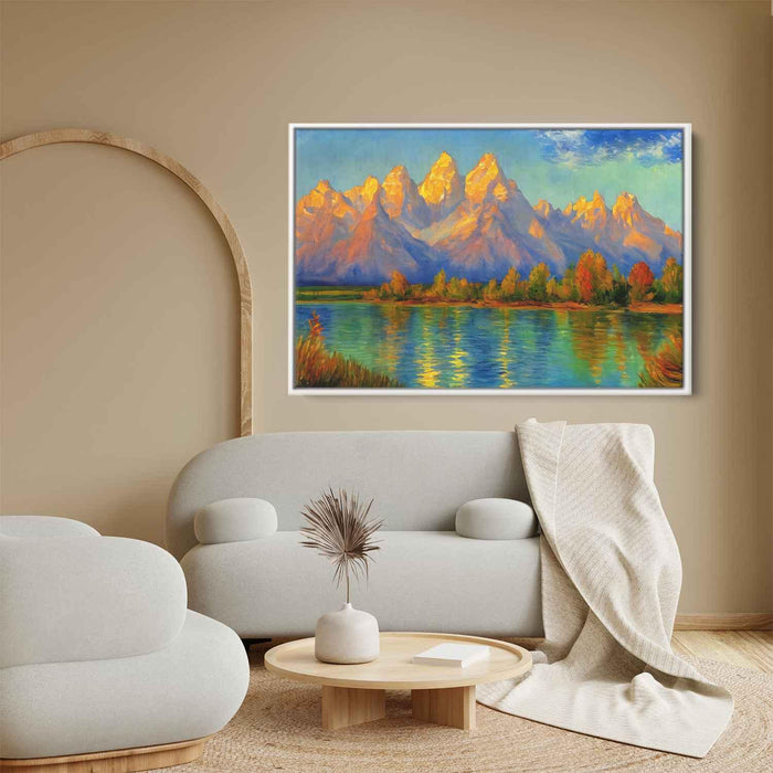 Impressionism Grand Tetons #138 - Kanvah