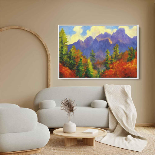 Impressionism Rocky Mountains #125 - Kanvah
