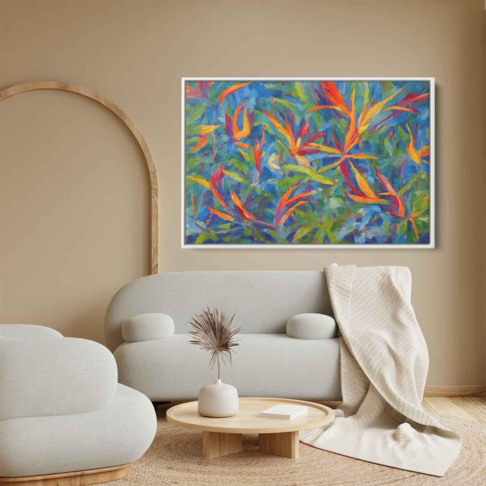 Impressionist Oil Birds of Paradise #116 - Kanvah