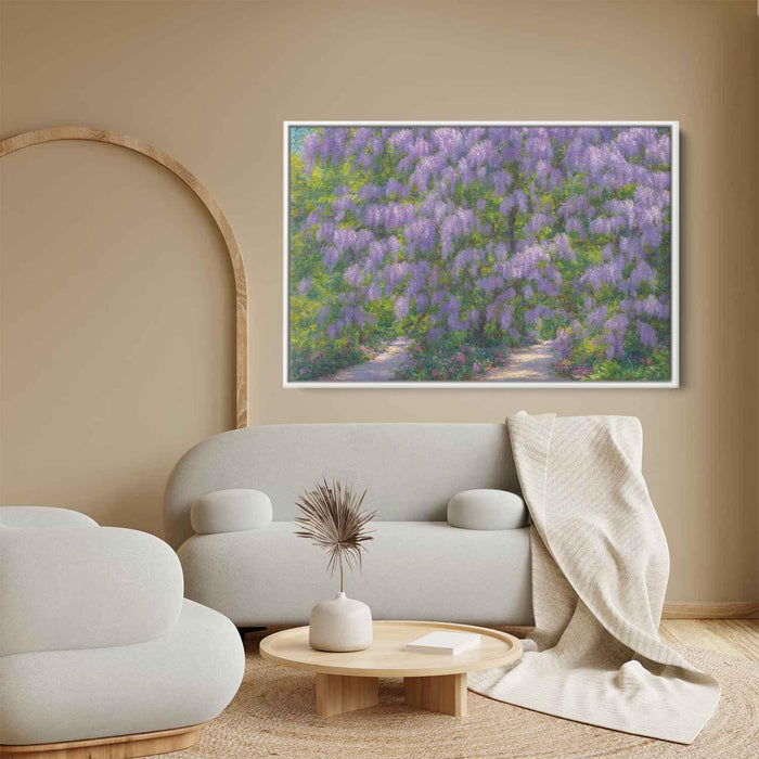 Impressionist Oil Wisteria #119 - Kanvah