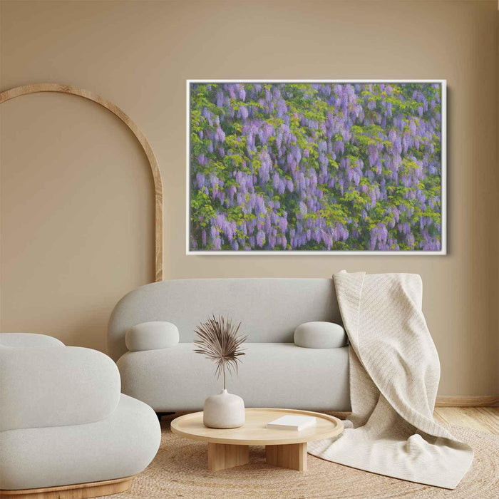 Impressionist Oil Wisteria #137 - Kanvah