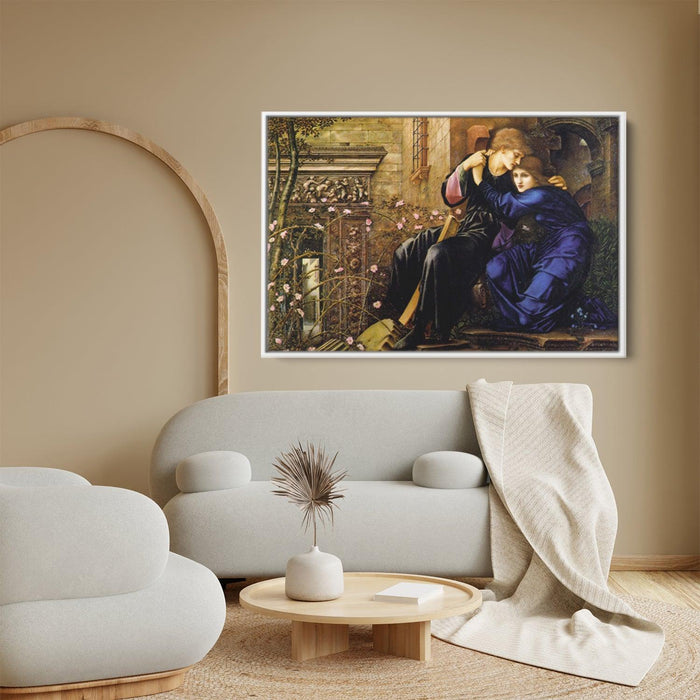 Love Among the Ruins by Edward Burne-Jones - Canvas Artwork