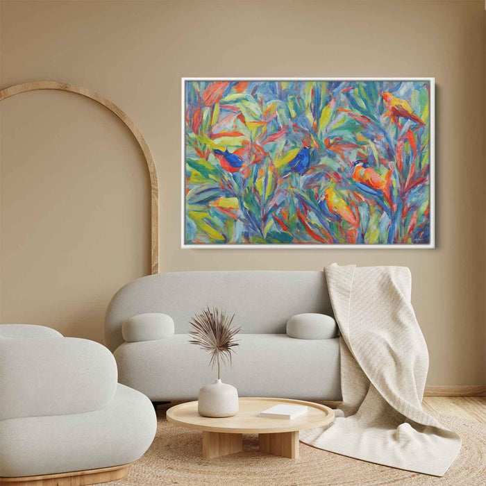 Birds of Paradise Oil Painting #137 - Kanvah