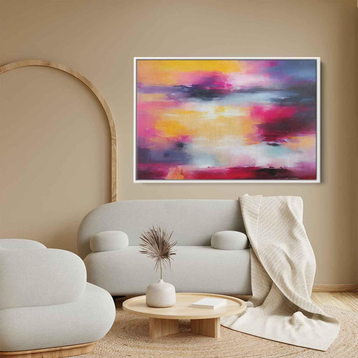 Pink Abstract Painting #104 - Kanvah