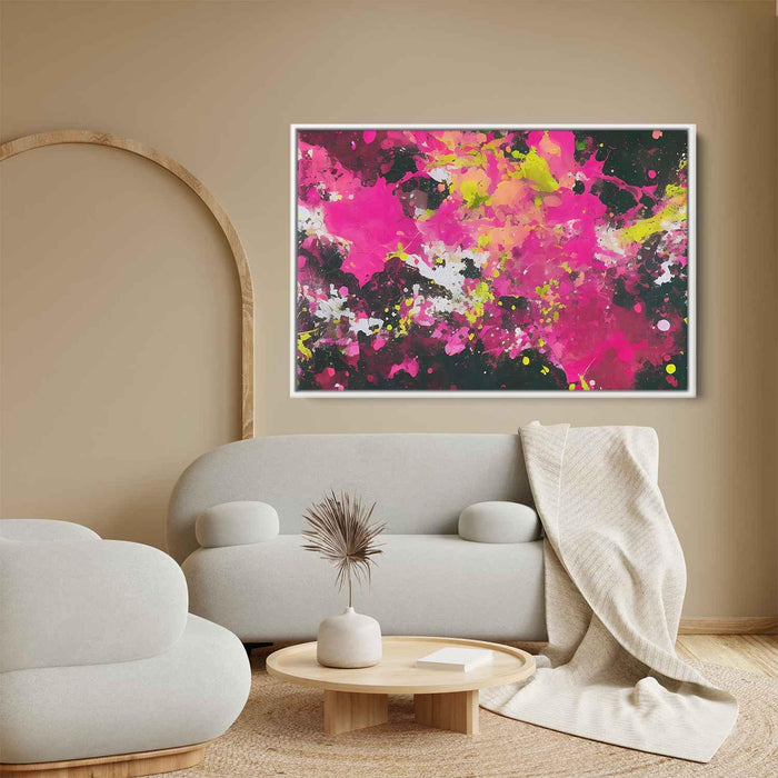 Pink Abstract Splatter #119 - Kanvah