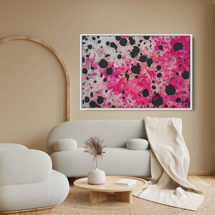 Pink Abstract Splatter #129 - Kanvah