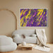 Purple Abstract Splatter #109 - Kanvah