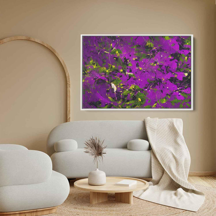 Purple Abstract Splatter #116 - Kanvah