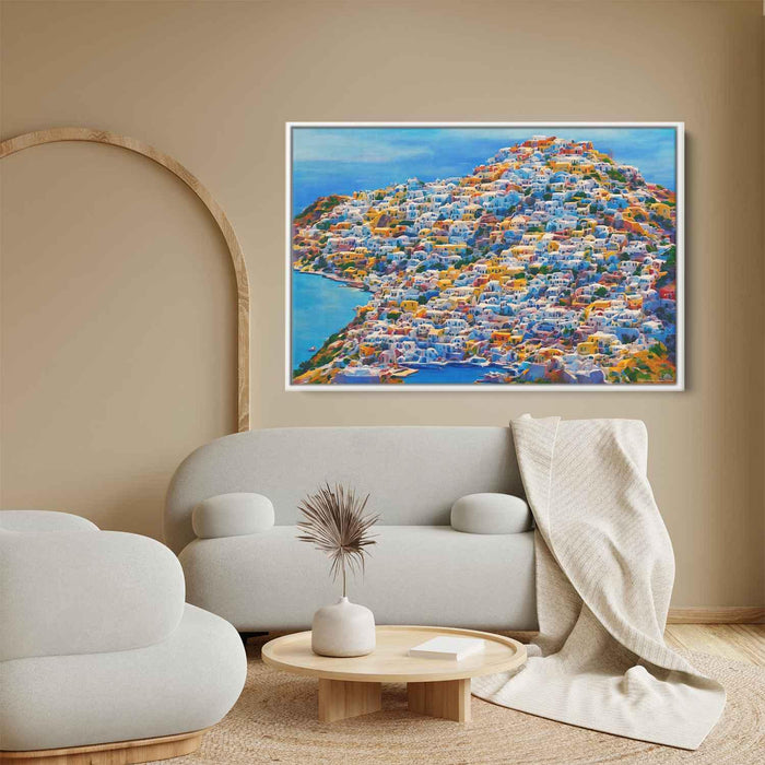 Abstract Santorini #104 - Kanvah