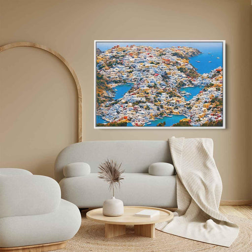 Abstract Santorini #138 - Kanvah