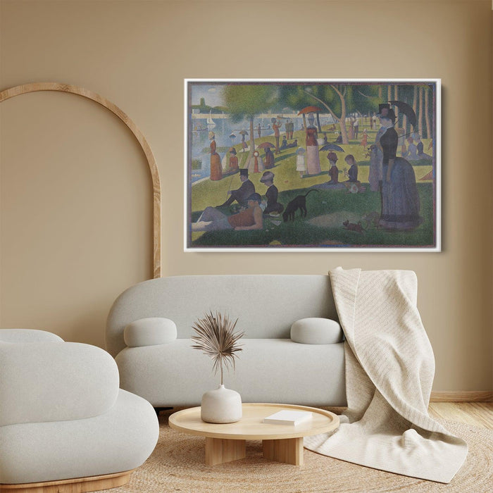 Sunday Afternoon on the Island of La Grande Jatte by Georges Seurat - Canvas Artwork