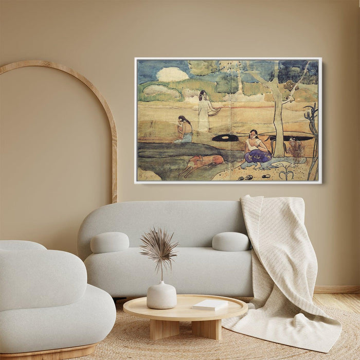 Tahitian Scene by Paul Gauguin - Canvas Artwork