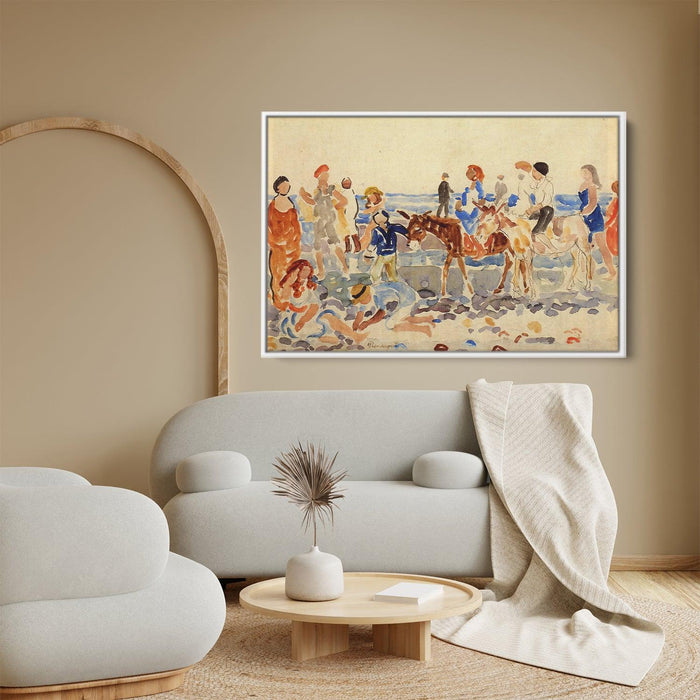 The Donkey Driver by Maurice Prendergast - Canvas Artwork