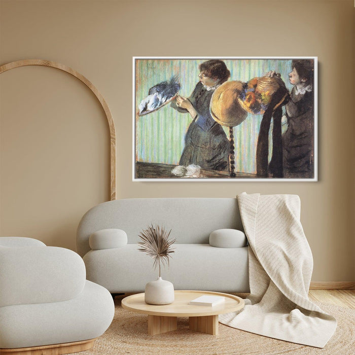 The Little Milliners by Edgar Degas - Canvas Artwork